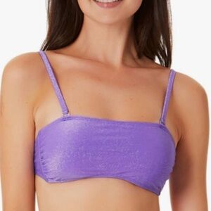 California Waves Purple Shine Bandeau Size XL